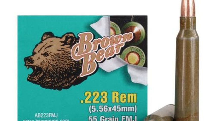 Brown Bear .223 Remington 55gr – Fmj-bt 20-pack