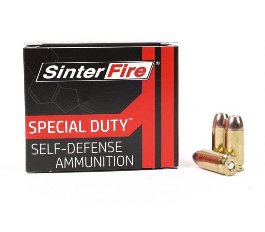 SinterFire Special Duty Brass .40 SW 125-Grain 20-Rounds HP