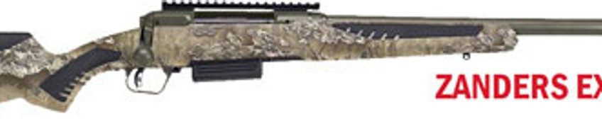 Savage 220 Slug 20ga W/rail – 22" Od Green/accufit Rt-excape