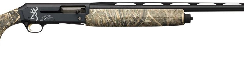 Browning Silver Field Semi-Auto Shotgun – Black/Charcoal – Realtree Max-5 – 12 Gauge