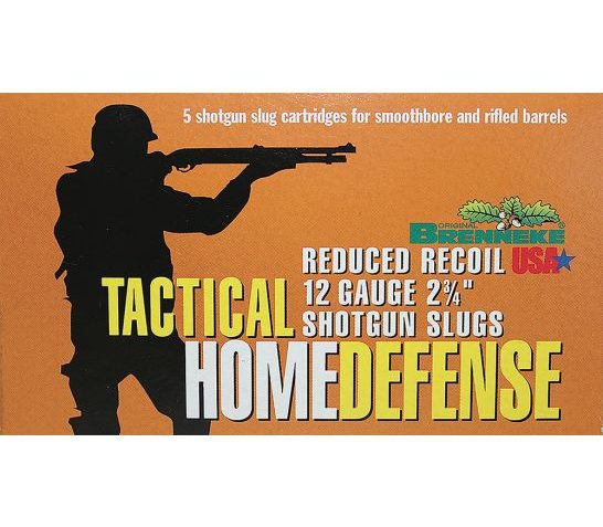 Brenneke Tactical Home Defense, Br Sl122thd   Tacthd  12  275  1     5/40