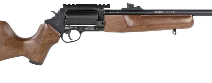 Rossi SCJ4510K Circuit Judge 45 Colt (LC)/410 Gauge 5 18.50" Hardwood Monte Carlo Stock Polished Black Right Hand