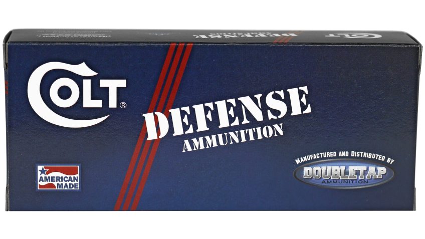 DoubleTap Colt Defense .357 Mag, 158Gr, Jacketed Hollow Point, 20 Rounds per Box