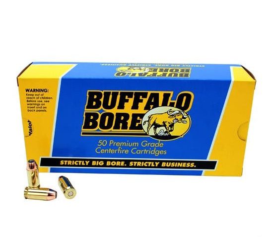 Buffalo Bore Ammunition Pistol, Bba 45-230/50 45a +p 230g Jhp     50/5