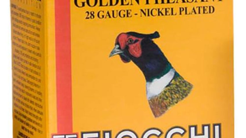 Fiocchi Golden Pheasant 28 GA 7/8-Ounce 25-Rounds Nickle Plated