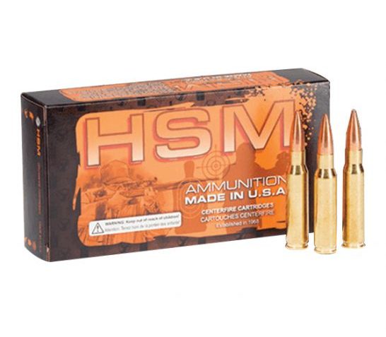 HSM Match 90 Grain .223 Rem Ammunition 50 Rounds