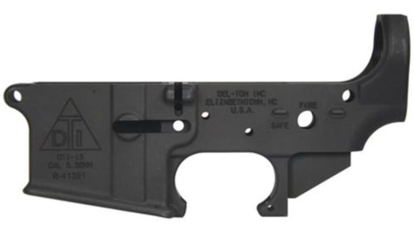 Delton Ar-15 Stripped Lower – Receiver 5.56mm Black