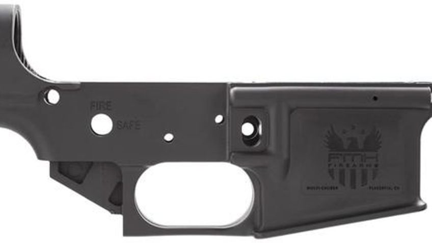 FMK Firearms, AR-15 Lower, Semi-automatic, Black Finish, Polymer