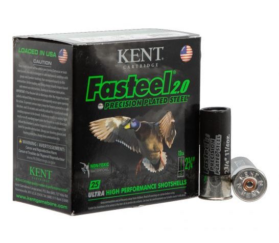 Kent Cartridge Fasteel 2.0, Kent K122fs362    2.75 11/4  Faststl 2.0     25/10