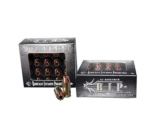 G2 Research Research RIP .40S&W 115GR HP 20Rds