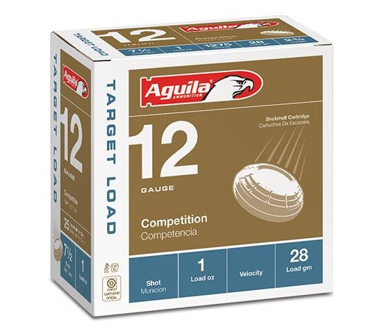 Aguila Competition Target Load 12 GA #8 25-Rounds 1oz 2.75"