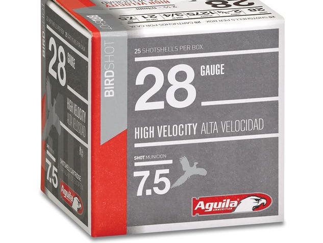 Aguila Shotshell 28ga. 1oz. – #7.5 25-pack