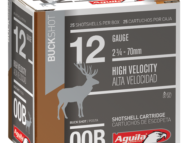 Aguila High Velocity Field 12 GA 00 Buck 25-Rounds 2.75"