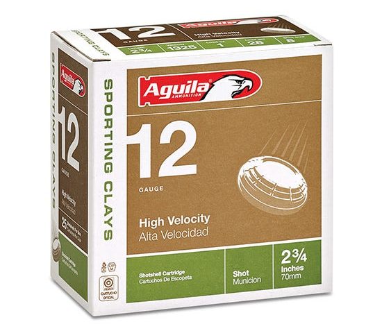 Aguila High Velocity Sporting 12 GA #7.5 25-Rounds 2.75"