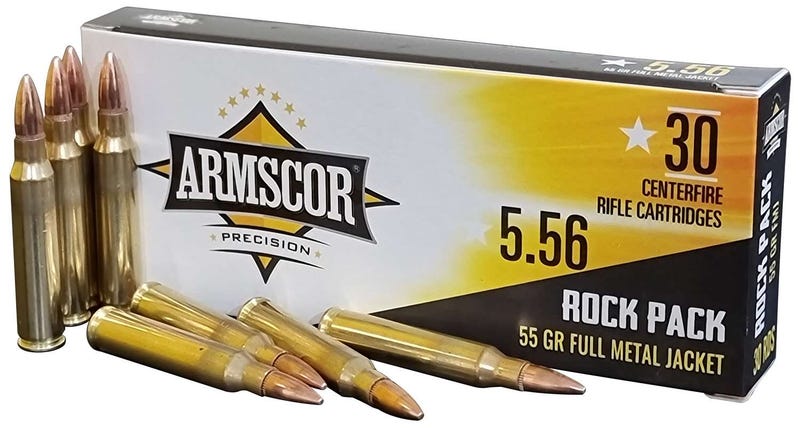 Armscor Rock Pack, Arms 50113   5.56 Fmj 55gr – Rock Pack       30/10