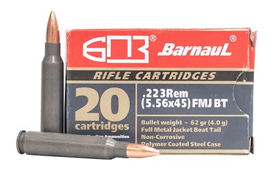 Barnaul Ammo Rifle Ammo, Barnaul 223rem-fmjbt62       223rem  62 Fmj  20/25