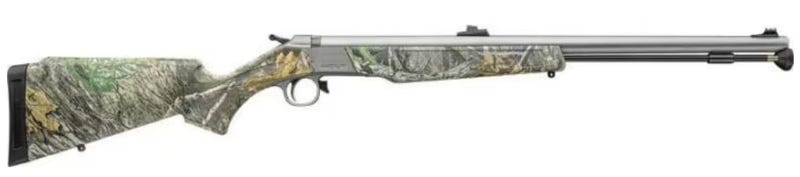 CVA WOLF V2 209M .50 CAL 24" 1RD W/SIGHT SS/RT EDGE CAMOFLAGE