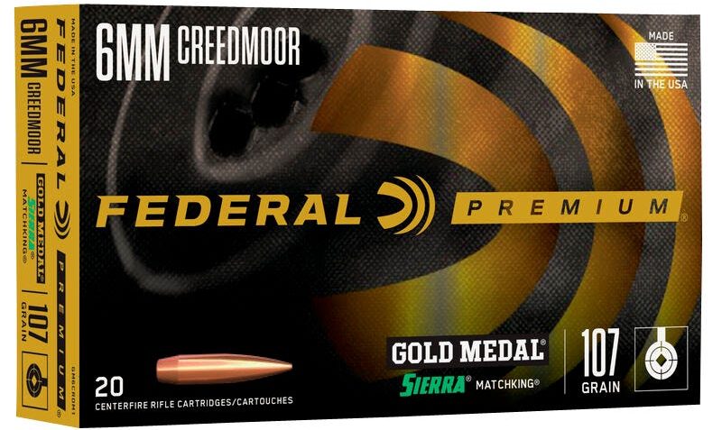 PREMIUM 6MM CREEDMOOR AMMO – 430-102-094WB 6MM CREEDMOOR 109GR BERGER LONG RANGE TARGET 20/BOX