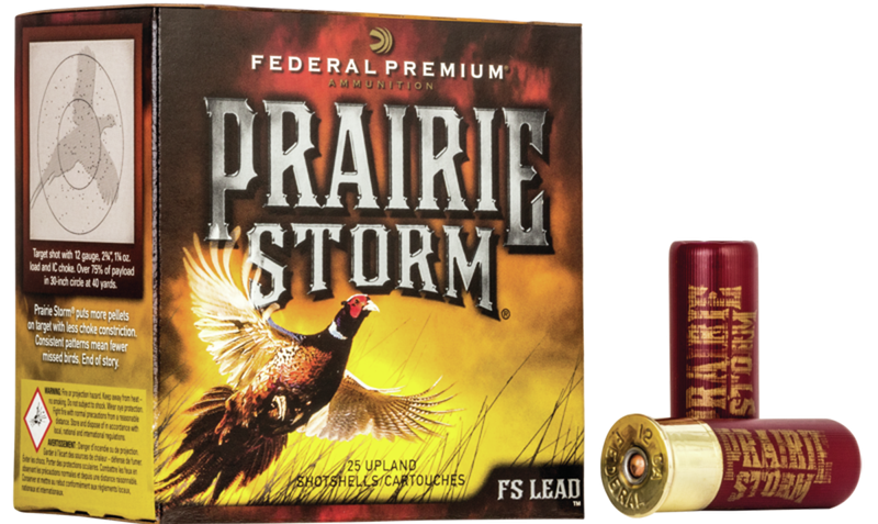 Federal PFX154FS6 Prairie Storm 12 Gauge 2.75" 1 1/4 oz 6 Shot 25 Bx