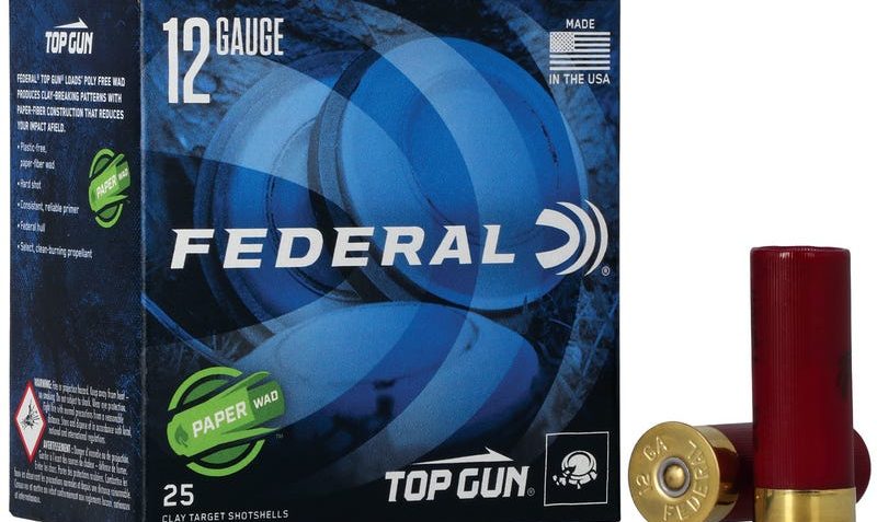 Federal Top Gun, Federal Tg12w75    Paper   12  2.75 11/8      25/10