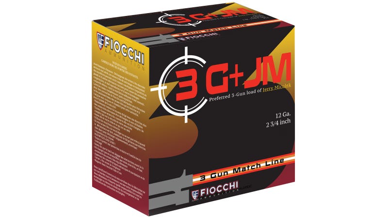 Fiocchi 3 Gun, Fio 12bk3g00  3 Gun Match Lr Buck     10/25