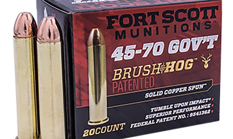 Fort Scott Munitions 4570-300-SCV1 Tumble Upon Impact (TUI) 45-70 Gov 300 gr Solid Copper Spun 20 Bx