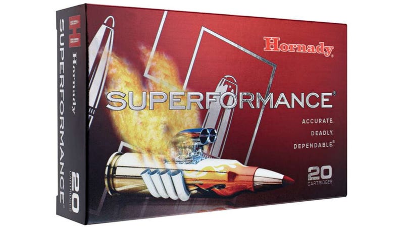 Hornady Superformance .25-06 Remington 90 Grain Copper Solid CX Brass Cased Centerfire Rifle Ammunition