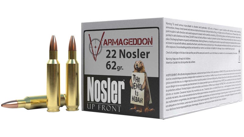 Nosler Varmageddon, Nos 65180 Vmg    22nos    62 Varmageddon     50/6