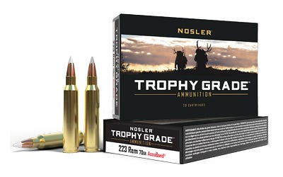 Nosler Ammo Trophy Grade – .223 70gr Accubond Sp 20pk