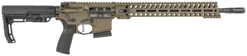 Patriot Ordnance Factory Minuteman, Pof 01754 Minuteman Di Blk    16 14m Rail 556 Pbrn