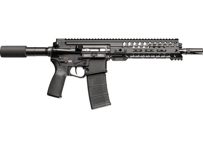 Patriot Ordnance Factory , Pof 01799 P-415 Piston Pstl   10  9m Rail 300  Blk