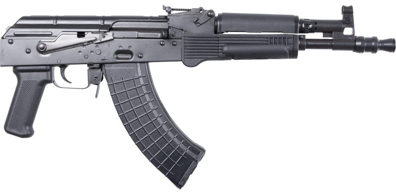 Pioneer Arms 7.62×39 11.73″ 2-30rd Black Syn Hellpup Ak Pistol