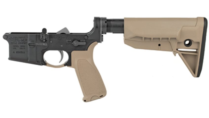 Bravo Company, Semi-automatic Complete Lower, AR, 223 Rem/556NATO, Flat Dark Earth