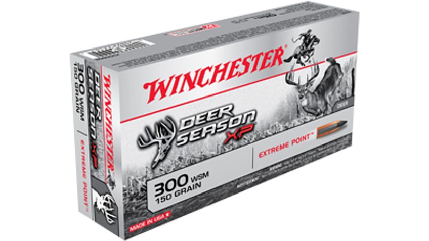 Winchester Deer Season XP Rifle Ammo 300 WSM 150 Grain 20 Rounds Extreme Point