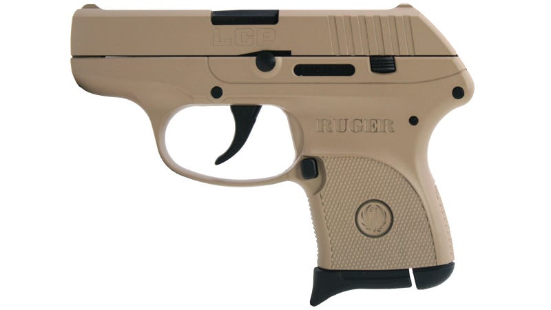 RUGER LCP 380ACP 2.75 DESERT TAN 6RD