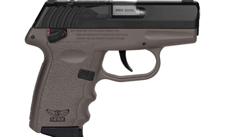 SCCY CPX-4CBDERDRG3 380 BLK SLIDE DRK GRIP SFT 10RD