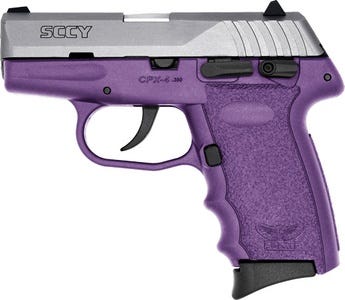 Sccy Industries Cpx-4, 380 ACP 2.96" 10rd Sccy Cpx-4ttpu PurpleTt Slide