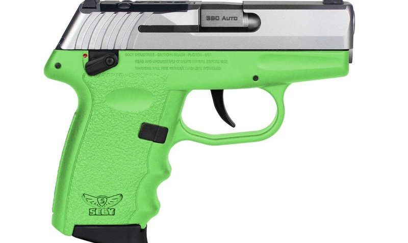 Sccy Industries Cpx-4, Sccy Cpx-4ttlgrdrg3 380 Tt Slide Lime Grip Sft 10r