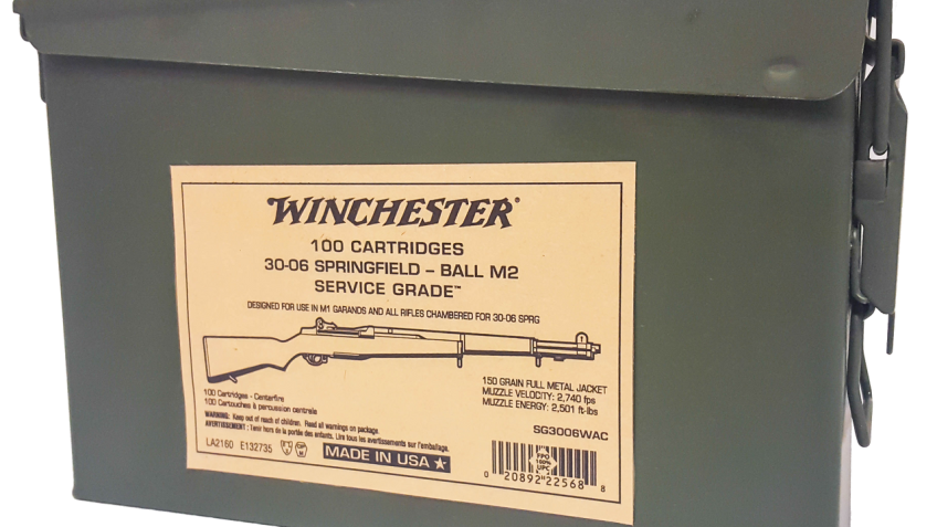 Winchester Service Grade 30-06 Springfield 150GR 20Rds FMJ