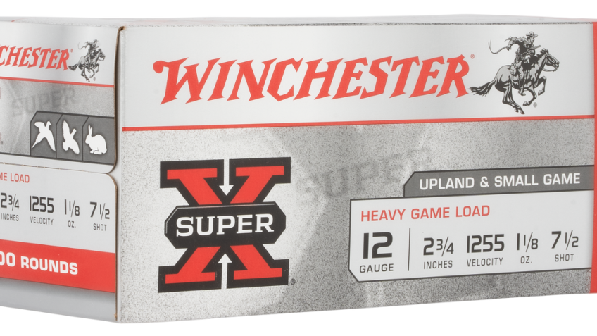 Winchester Super X Heavy Game Load 12 GA #7.5-Shot 100-Rounds 2.75"