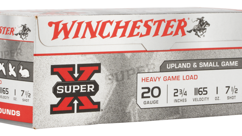 Winchester Super-X 20 GA 2.75" 100-Rounds #7.5