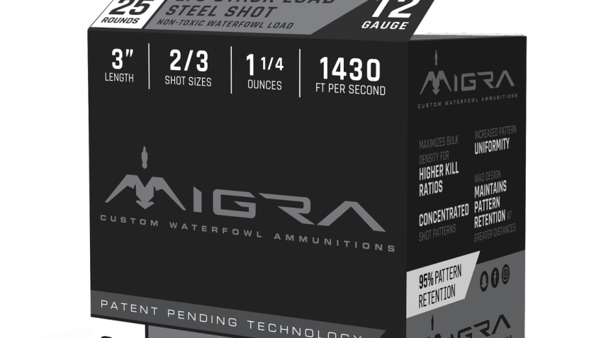 MIGRA COMBINATIONAL 12GA 3-INCH 1-1/4OZ #2,3-SHOT 25 ROUNDS PER BOX