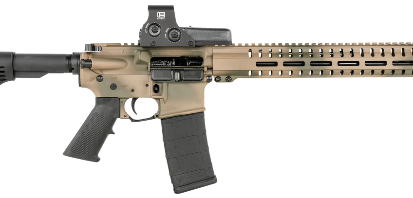 CMMG Resolute 100 MK4 AR-15 FDE 5.56 NATO 16" Barrel 30-Rounds w/ EOTECH Sight