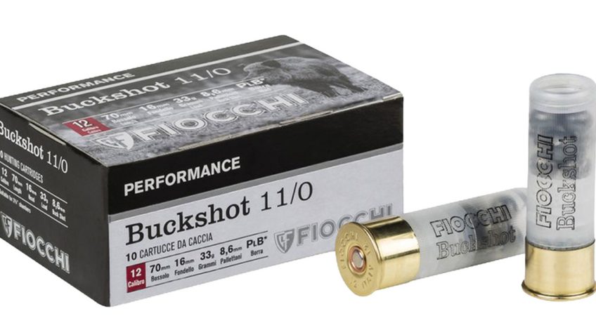 Fiocchi 12 Gauge 2.75" 00 Buck Shotshell Ammunition 10rds