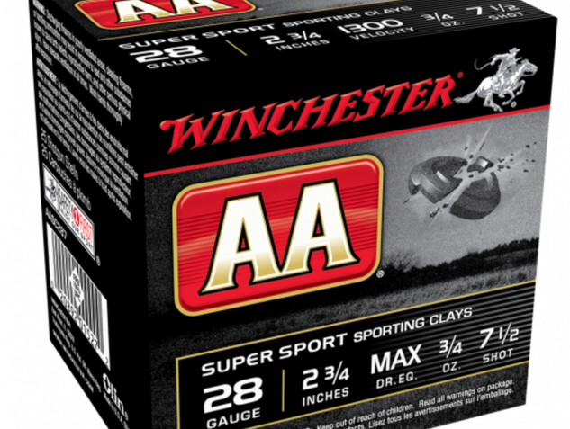 Winchester Ammo Aa, Win Aasc287vp  Aa Spt Cly   3/4     100/5