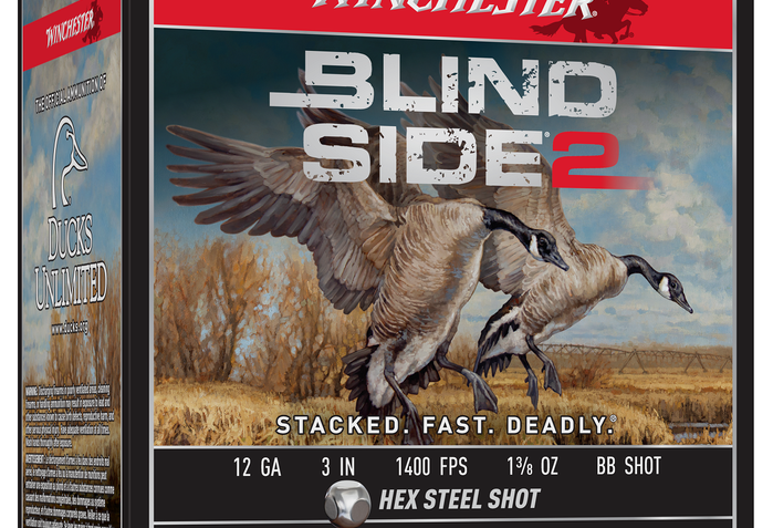 Winchester Blind Side 2 12ga. – 3" 25rd 10bx/ca 1-3/8oz #bb