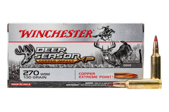 Win Deer Season 270wsm 130gr 20/200