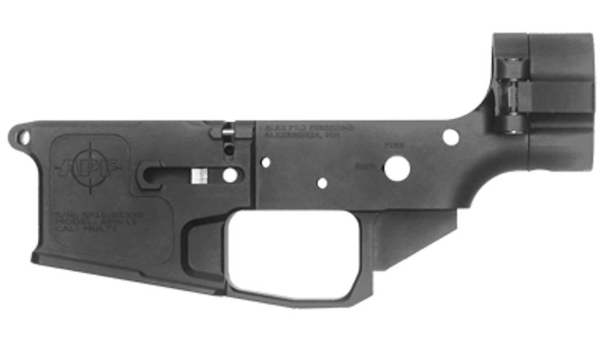 Alex Pro Firearms, Stripped Side Folder, Semi-automatic, Stripped Lower Receiver, 223 Rem/556NATO, Black