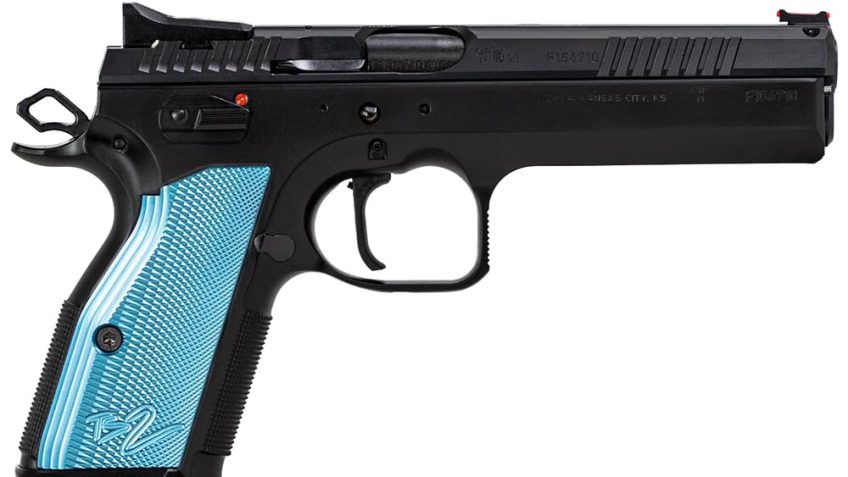 CZ TS 2 40SW 17RD BLUE ALUMINUM GRIPS