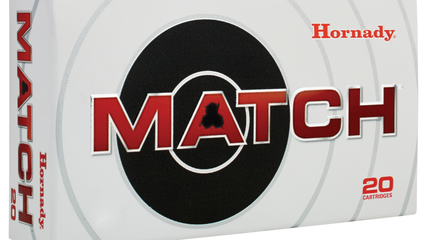 Hornady Match Centerfire Rifle Ammo – .30 Winchester – 178 Grain